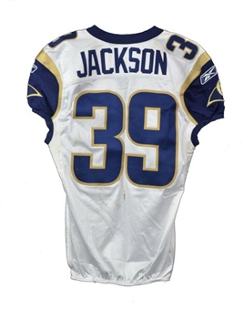 2011 Steven Jackson Game Worn  St. Louis Rams Jersey 12/4/11 (Rams LOA)